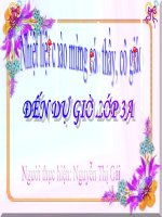 Tập đọc:Thư gửi bà