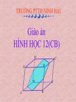 Phương trình đường thẳng trong KG