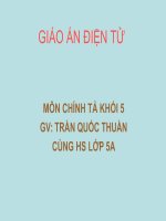 chính tả _Ai la thủy tổ loài người