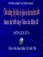 BÀI 22: KHỞI NGHĨA LÝ BÍ NƯỚC VẠN XUÂN