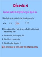 Bai28 Dac diem dia hinh Viet Nam