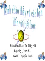 bai 19: dong dien, nguon dien