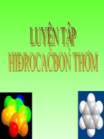 Bài 36. Luyện tập Hidrocacbon thơm