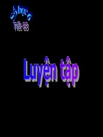 tiết 83 luyện tập