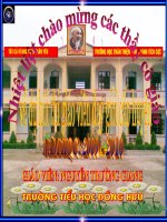 TICH CUC THAM GIA CAC HOẠT ĐONG NHAN ĐAO