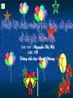 bai thao giang - toán 3