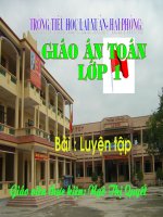 toan. Tuan 27- luyen tap trang 144