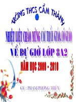 Tiet 57 : Lien he giua thu tu va phep cong