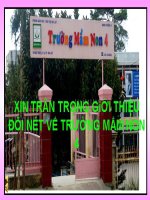 Hình ảnh trường Mầm Non 4