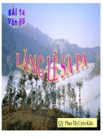 Tiet 73: Lang le Sa Pa