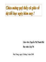 Tiết 55. Luyện tập ĐƠN THỨC ĐỒNG DẠNG