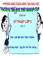 Lắp máy bay trực thăng - tuan 27- lớp 5