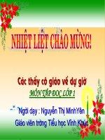 tâp đọc:hoa ngọc lan