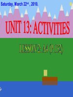 tiet 81.Unit 13.Lesson 2. A 4