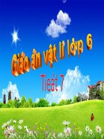 Vật lí 6 - Tiết 7