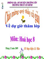 tiết 29-tỉ khối chất khí