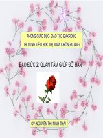 QUAN TÂM GIÚP ĐỠ BẠN