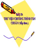 thư viện chương trình con