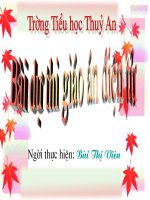 hoat dong san xuat cua nguoi dan o DBNB ( Tiep theo)