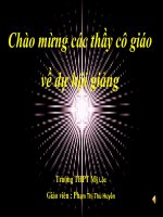 Giáo án Hội giảng tỉnh- Nhung dua cn trong gia dinh- My Loc