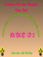 Giao an DT Thao giang