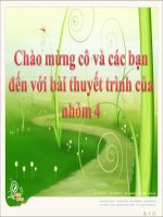 Bài 33: Axit sunfuric- muối sunfat