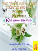 BÀI 50 HỆ SINH THÁI