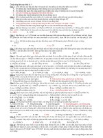 Đề ôn tập điện xoay chiều có đáp án