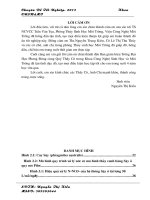 đồ án tốt nghiệp về xử lý phân lợn