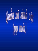 Bài 49. Quần xã sinh vật