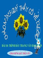 trinh bay van ban va in