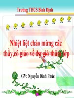 tiết 28 Cường độ dòng điện