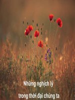 Nghịch lý của cuộc đời