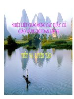 Tiết 54-Đại 9 - Luyện Tập- Võ Minh Thu