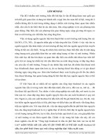 Đồ án tốt nghiệp tổng hợp biodiesel từ dầu ăn phế thải trên xúc tác dị thể cao