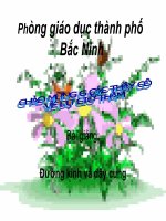 Tiết 22: Đường kính và dây cung