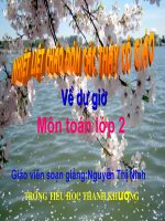 Toán: Tìm số bị chia