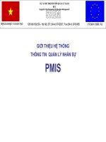 GIỚI THIỆU HỆ THỐNG  THÔNG TIN  QUẢN LÝ NHÂN SỰ PMIS