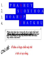 Bai 36 : Nuoc ( tiet 1)