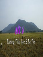 MỞ RỘNG VỐN TỪ ''''TRUYỀN THỐNG
