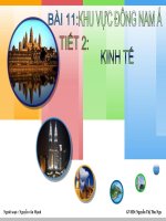 bai 11: Đông Nam Á