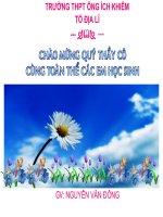 Bai 10. TRUNG QUOC (T2)- KHAO SAT GVG