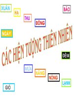 Nước và các hiện tượng thiên nhiên 6