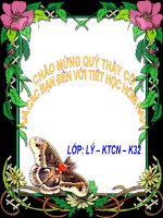 BÀI 45: ẢNH CỦA MỘT VẬT TẠO BỞI THẤU KÍNH PHÂN KÌ