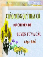 Luyện từ và câu: Ai làm gi?