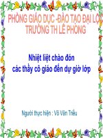 TNXH 2 -1 so loai vat song tren can