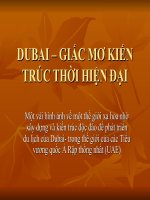 Ngoại khóa về Trung Đông-Trung Cận Đông