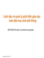 CĐ 7 tập huấn HT theo dự án VN_SGP