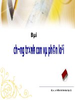 Bài 17.1 Chương trình con và phân loại