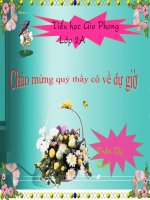 TNXH cuoc song xung quanh